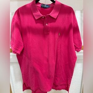 Polo by Ralph Lauren Bright Pink Polo Shirt